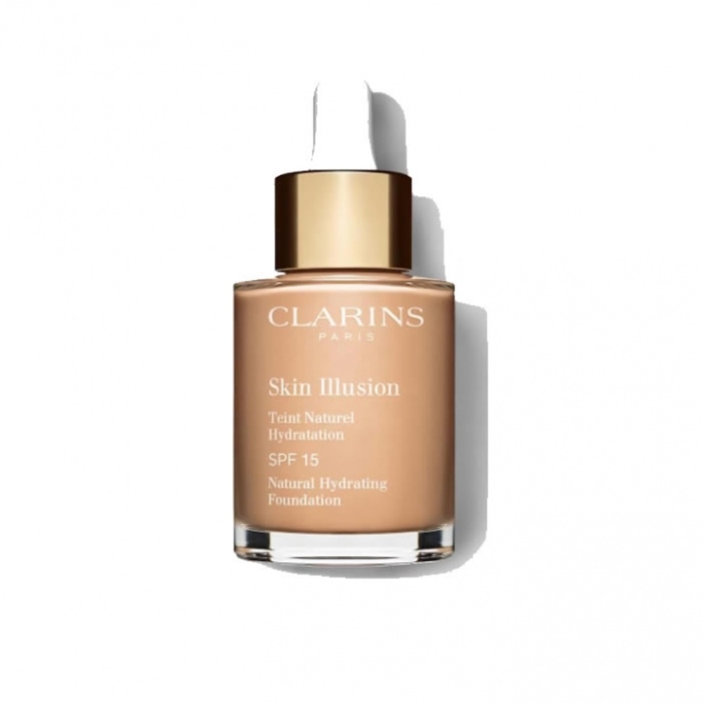 Clarins Paris Skin Illusion Natural Hydrating Foundation SPF 15 - 30 mL - 108.3